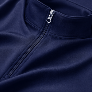 Camiseta Deportiva de Manga Larga con Cierre de Cremallera para Hombre, Transpirable, Elástica, para Fitness, Venta al Por Mayor - Product Image 3