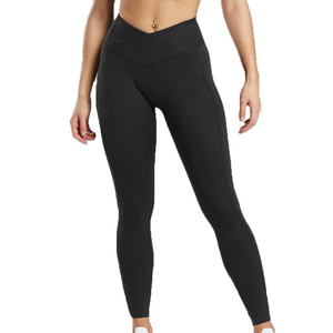 Gym Fitness Wear Women's Full Length Breathable Seamless Mid Waist <b>Thin</b> Yoga Leggings Multi Colors Polyester Women Leggings - Product Image 6