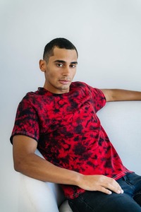 T-shirt Tie-Dye Homme Tendance Coupe Ample Manches Courtes Motif Spirale Audacieux Style Créatif - Product Image 6