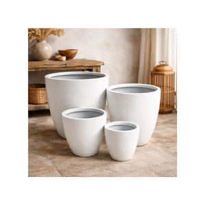 Macetas de Fibra de Vidrio Ecológicas, Duraderas y Ligeras de la Más Alta Calidad, en Varios Tamaños, Buen Precio, para Interiores/Exteriores - Product Image 1