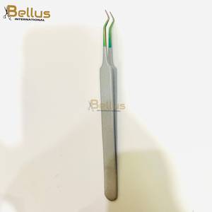 Pinzas Extractoras de Puntos Negros de Acero Inoxidable de Alta Precisión y Durabilidad con Punta Suave para Cejas y Pestañas, Herramienta Curva para el Cuidado Facial - Product Image 5