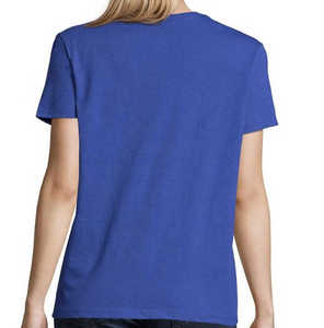 Camisetas de Verano para Mujer, Corte Regular, 100% Algodón, Ecológicas, de Secado Rápido, Antiarrugas, Precio al por Mayor, Nueva Llegada, Alta Calidad - Product Image 6