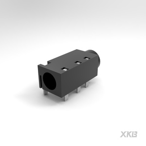 Conector XKB PJ-320A, Conector Jack para Auriculares de 3.5mm, Montaje a Placa, 30V 500mA, ROHS, para Equipos de Audio - Product Image 3