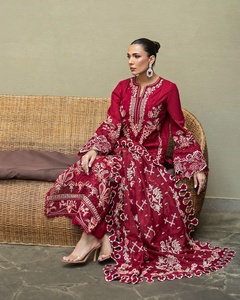 Robes décontractées pakistanaises et indiennes de qualité supérieure pour femmes, Nouveautés 2026, Salwar Kameez en tissu Lawn, ODM 2078 - Product Image 2