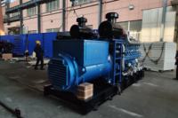 Générateur au gaz Baudouin 50/60Hz, tension nominale 1000Kw, 1500/1800 tr/min, haute efficacité, type ouvert/silencieux, démarrage automatique, générateur à turbine