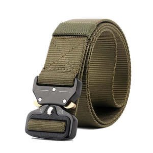 Cinturón de Nailon para Hombre de 5 cm de Ancho, Hebilla Metálica de Liberación Rápida, Cinturón de Tela Resistente, Gran Venta - Product Image 1