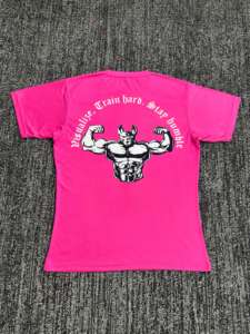 Camiseta de cuello redondo para hombre, 100% algodón peinado, informal, manga corta, color liso, con logo personalizado impreso digitalmente, bio lavada, MOQ bajo, tejido de punto. - Product Image 4