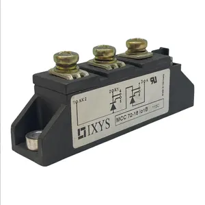 جديد في المخزن من وحدات thyristors MCC72 180a 800v للتحكم في درجة الحرارة من أجل أجهزة التحكم في درجة الحرارة من طراز MCC72 180a v