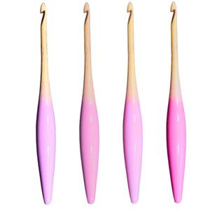 Eco-luxe ergonomic <b>crochet</b> <b>hooks</b>-crafted from sustainable wood to reduce hand fatigue & meet rising demand for green craft tools - Product Image 2