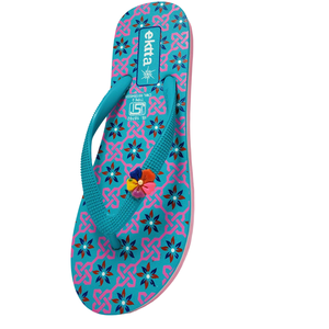 Indian Exporter <b>Ladies</b> Rubber Slippers Soft Lightweight Casual Flip Flops For Daily Wear Beach And Holiday Use For Sale - Product Image 3