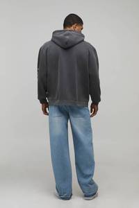 Men's <b>Custom</b> Screen Printing Pullover Hoodie Premium Cotton Fleece Casual Men's Sweatshirt With <b>Custom</b> Logo Supplier OEM - Product Image 6
