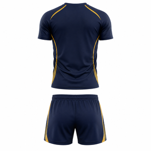 Ensemble de t-shirt et short de course pour homme, vêtements de sport performants, respirants et anti-transpiration, pour l'entraînement et la gym - Product Image 2