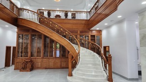 Barandillas Modernas de Hierro Fundido para Escaleras, Balaustres Metálicos Ornamentados, Resistentes al Óxido, Instalación DIY, Uso en Escaleras Interiores de Apartamentos, Marca KHP - Product Image 1