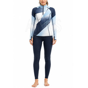 Vêtement de base pour femme de haute qualité, extensible et léger, avec un tissu doux au toucher, idéal pour l'entraînement en salle de sport et les activités sportives. - Product Image 3