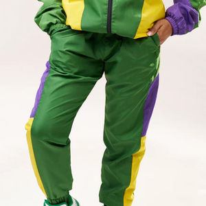 Conjunto de 2 Piezas de Chaqueta Cortavientos con Capucha para Mujer, Ligero, Holgado, de Nailon Sólido, Estilo Urbano - Product Image 6