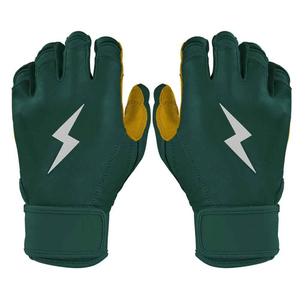 Guantes de Bateo de Béisbol/Sóftbol de Cuero de Alta Calidad, Ligeros, Duraderos, Protección Completa para las Manos, Personalizables - Product Image 1