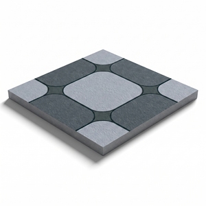 Dalles de stationnement modernes vitrifiées 400x400mm, épaisseur 12mm, couleur 6199, adhésives, robustes, antidérapantes, pour extérieur, entrepôt, atelier - Product Image 1