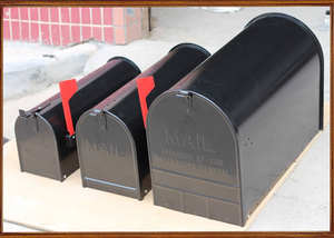 Manufacturer Classic Design Waterproof Anti-Theft Combination Lock Mailbox Parcel <b>Box</b> Vietnam Outdoor Stainless Steel Wall - Product Image 5