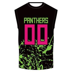 Ensemble uniforme 7v7 pour l'équipe scolaire de la ligue, maillot et short, logo de sponsor personnalisé, étiquette tissée, OEM, football américain - Product Image 3