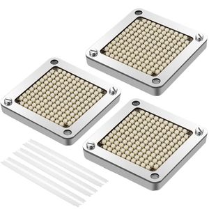 Set di Lame di Ricambio da 1/4 di Pollice per Tritatutto, 6 Lame Extra in Acciaio Inossidabile, Parti per Affettatrice, 3 Pezzi, Accessori per Elettrodomestici da Cucina Francese - Product Image 1