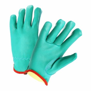 Guantes de Conducción Unisex de Medio Dedo, de Cuero Genuino, Transpirables, con Aspecto Vintage, para Ciclismo - Product Image 2