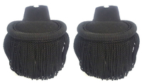 Épaulettes brodées pour uniformes classiques, épaulettes de style uniforme avec badge personnalisé à bas prix