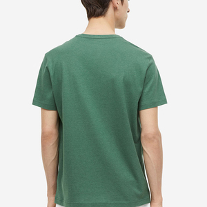 เสื้อยืดคอกลมทรงโอเวอร์ไซส์สำหรับผู้ชาย ไซส์ใหญ่ ผ้าโพลีเอสเตอร์/คอตตอนผสม น้ำหนัก 320 กรัม คุณภาพสูง ทนทาน กันลม ขายดีที่สุด - Product Image 4