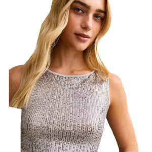 <b>Women</b> <b>Knitted</b> 100% Cotton Solid Color Halter Neck Crop <b>Tank</b> <b>Top</b> Breathable Eco-Friendly Casual Hip Hop Style Green - Product Image 2