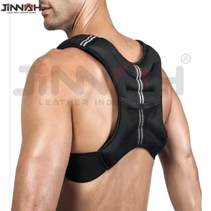 Premium Weighted Vest For <b>Strength</b> <b>Training</b> Cardio Running Workout Designed With Adjustable Straps Comfortable - Product Image 6