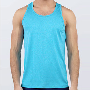 Camiseta sin mangas para hombre, cuello redondo, de secado rápido, transpirable, para gimnasio, estilo cropped, novedad, moda, corte holgado, lisa, superventas, ideal para verano - Product Image 5