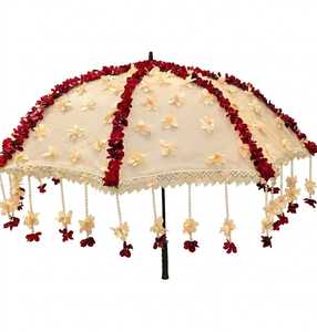 for Floral Bridal Entry Umbrella Wedding Ceremony Decorative Flower Canopy Traditional Bridal Entry Decor Umbrella - Product Image 3