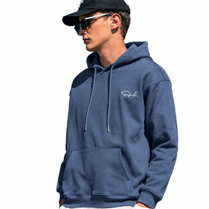 Sudadera con Capucha para Hombre de Alta Calidad, a la Moda, con Etiqueta Personalizada Premium, 100% Algodón, Felpa, Fabricante OEM ODM - Product Image 5