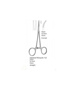 Pinzas Halstead para Mosquitos, Curvas y Rectas, Tijeras Hemostáticas, Instrumentos Médicos Quirúrgicos - Product Image 1