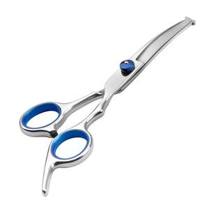 6.0 Inch Stainless Steel Blunt Tip Thinning Hair Pet Scissors Set Right-Handed 32 Teeth Professional Pet Grooming Hair Scissors - Product Image 4