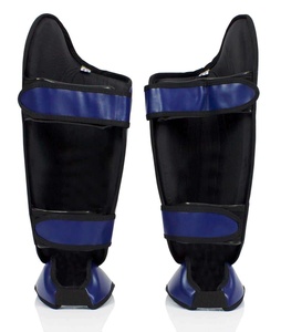 Protège-tibias en cuir pour MMA et Kickboxing, qualité supérieure, nouveau style Fairtex, sur mesure, protection des jambes, prix de gros RTS, OEM - Product Image 2