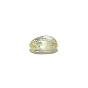 Loose 8.35 Carat Oval Cut Yellow Sapphire Gemstone for Fine Jewelry - Product Image 3