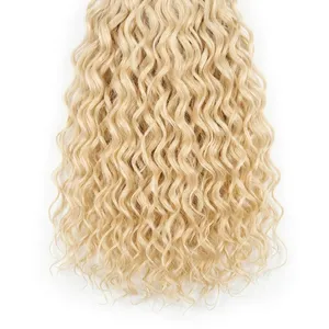 Extensions de cheveux humains Remy naturels bouclés en vrac, mèches vierges Remy pour tissage - Product Image 3
