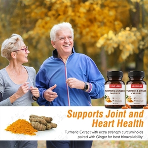Oem ODM nghệ chiết xuất viên nang nhãn hiệu riêng NGHỆ CURCUMIN viên nang chất chống oxy hóa bổ sung sức khỏe nhà sản xuất - Product Image 3