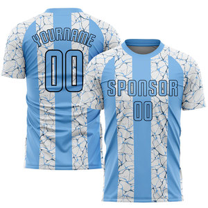 เสื้อฟุตบอลโพลีเอสเตอร์ 100% ขายส่ง / เสื้อฟุตบอลแบบสั่งทำพิเศษ พิมพ์ลายดิจิตอล รุ่นใหม่ ไซส์ใหญ่ แห้งเร็ว ระบายอากาศได้ดี - Product Image 4