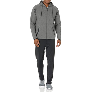 Sudadera con Capucha de Alta Calidad para Hombre, 100% Algodón, con Cierre, Logotipo Bordado, Estilo Casual Urbano, Venta al Por Mayor - Product Image 3