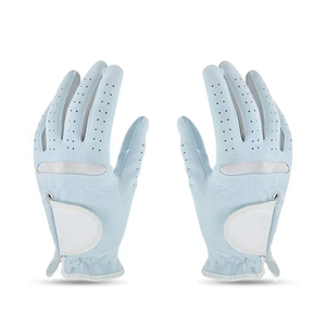 OEM Golf <b>Gloves</b> with Premium Leather Grip, Breathable Fit and Custom Logo Service for Wholesale Importers and Brands - Product Image 5