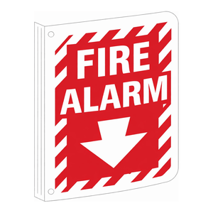 Señal de Seguridad de Alta Visibilidad para Alarma de Incendio, Duradera, para Interiores/Exteriores, de Brady - Product Image 2