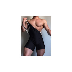 Maillots de lutte personnalisés OEM avec nom du joueur, manches courtes, uniformes sportifs anti-humidité, fournisseur en gros - Product Image 4