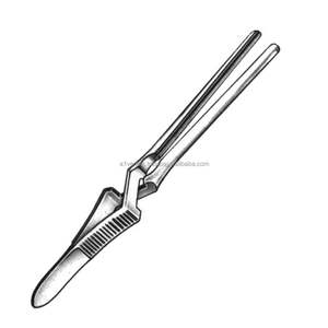 Prix bas A-1 VERITAS Gregoryy-Soft 9 cm/11 cm Pinces Atrauma Buldog en acier inoxydable Instruments chirurgicaux cardiovasculaires - Product Image 2