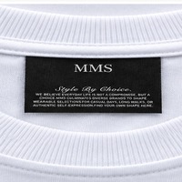 Étiquettes de marque tissées personnalisées avec logo, étiquettes à coudre pour vêtements, articles vestimentaires et sacs