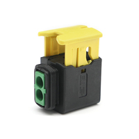 Connecteur EV Jinhang2p-NCL robuste en laiton de 2,8 mm, étanche IP67, prise femelle 12 V pour véhicule électrique, terminal 2 broches avec joint