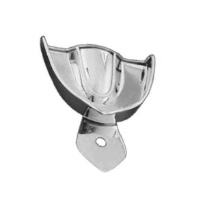 Premium Quality Dental Impression Tray with Edge U2 Perforated Upper Size L Stainless Steel Reusable Autoclavable Orthodontic - Product Image 4