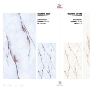 Azulejo de Porcelana de Alto Brillo, Formato Grande 24x48 Pulgadas, Acabado Premium para Paredes y Pisos, Uso Comercial y Residencial - Product Image 1