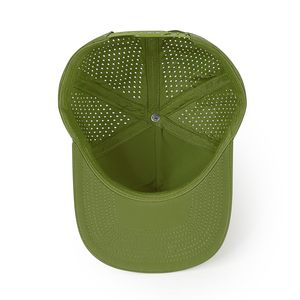 Casquette de baseball premium en mousse avec maille frontale, patch tissé et broderie personnalisée – Fournisseur en gros de couvre-chefs avec logo personnalisé - Product Image 4