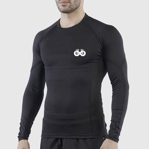 เสื้อคอมเพรสชั่นผู้ชายรุ่นล่าสุดปี 2026 ลายพิมพ์น้ำหนักเบา บริการ OEM เสื้อคอมเพรสชั่นสำหรับผู้ชาย - Product Image 1